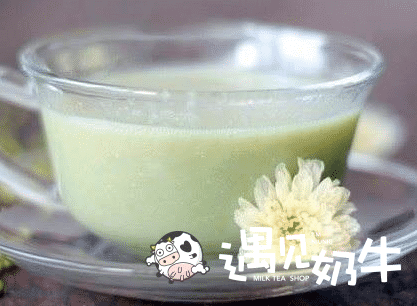 绿豆奶茶
