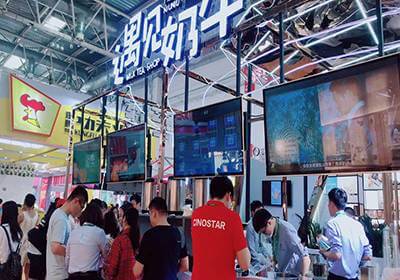 第52届中国特许加盟展遇见奶牛收获好评