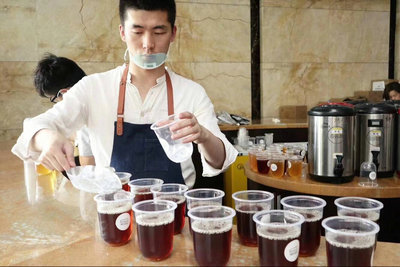 奶茶配方培训-遇见奶牛加盟店