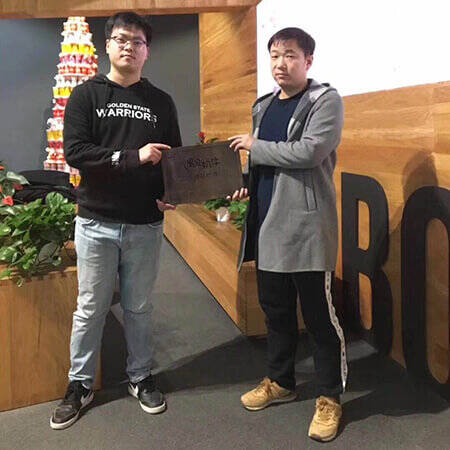 河南濮阳遇见奶牛加盟商