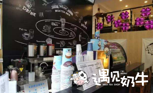 遇见奶牛装修店面