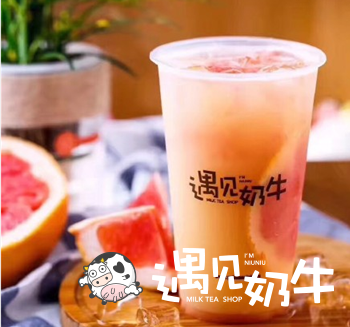 适合女性开的遇见奶牛奶茶店