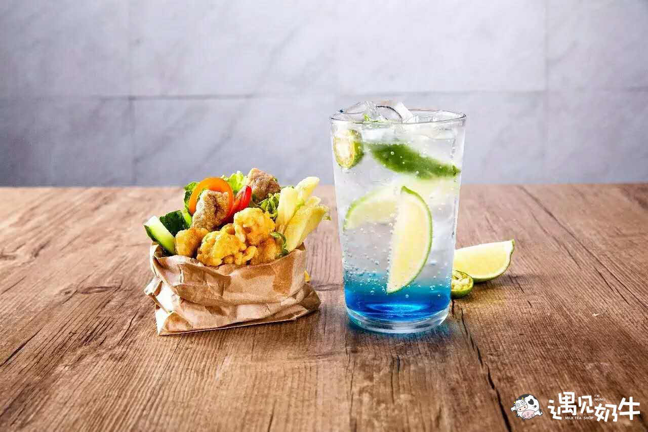 遇见奶牛奶茶店