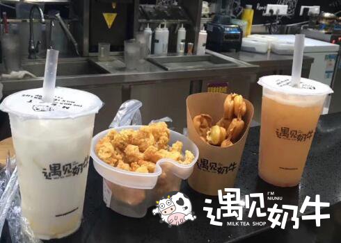 遇见奶牛茶饮加盟店