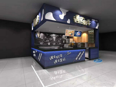 遇见奶牛奶茶连锁店选址规划