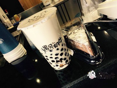 遇见奶牛加盟店饮品小吃组合式套餐